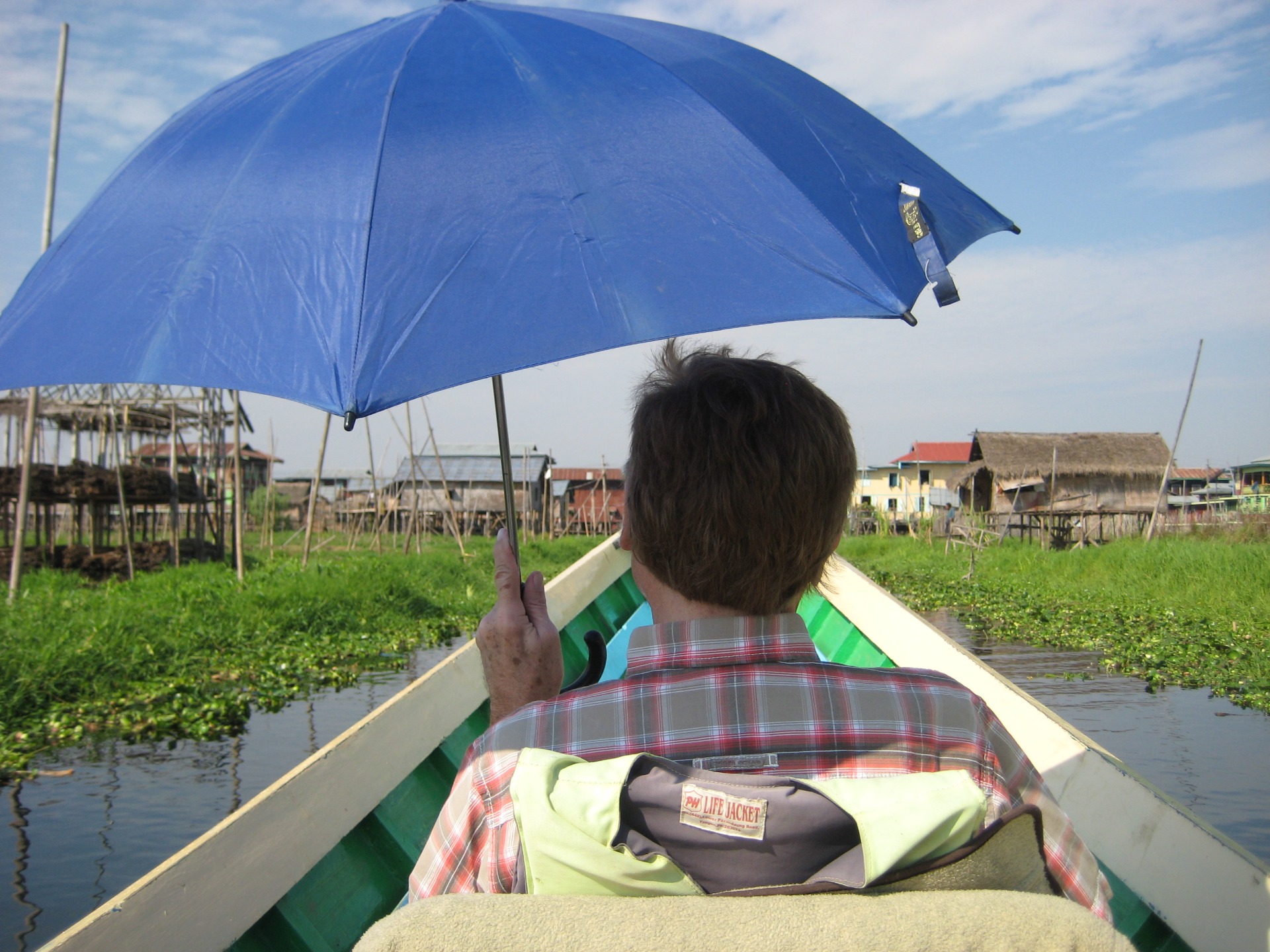 Inlejärvellä, Myanmarissa