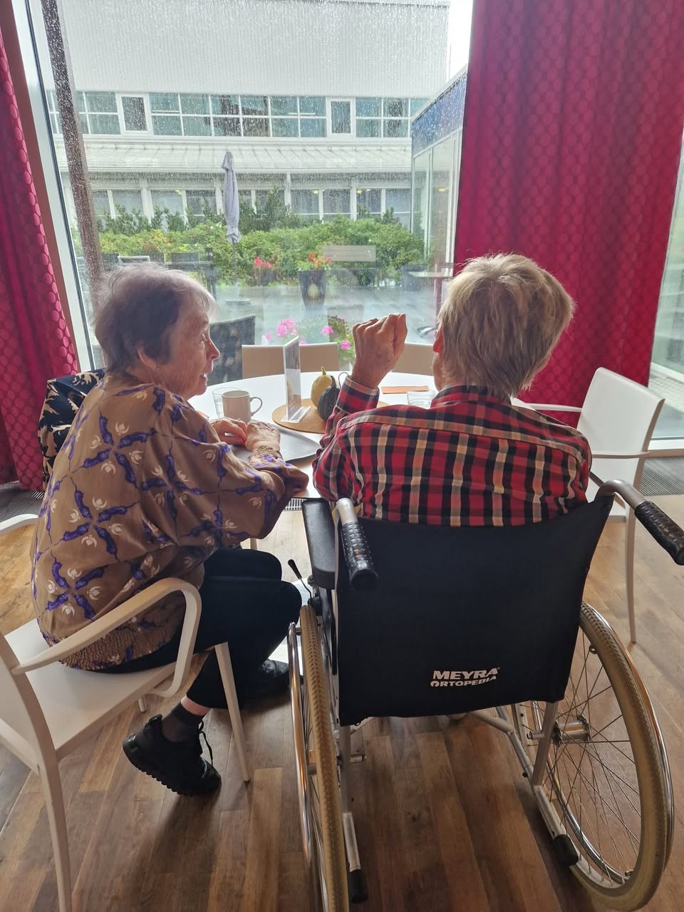 Yhteisiä muistoja kertaamassa