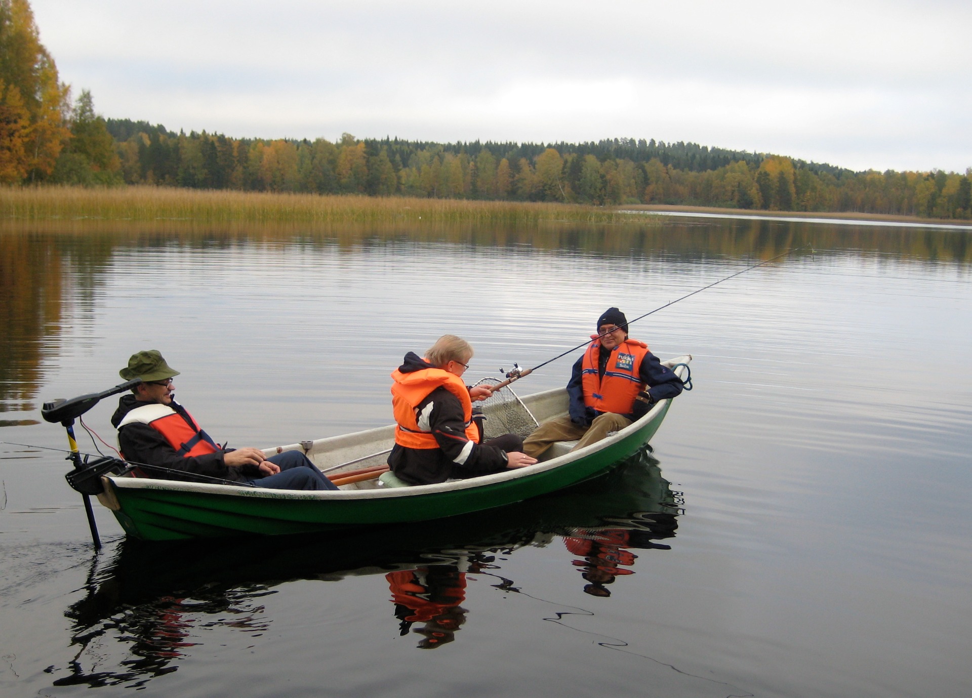 Padasjoella kalassa